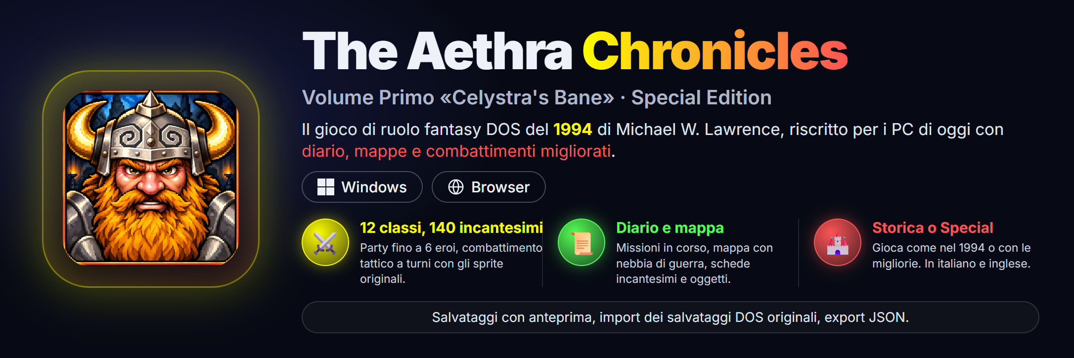 Games @ agap.it - giochi di ruolo retro